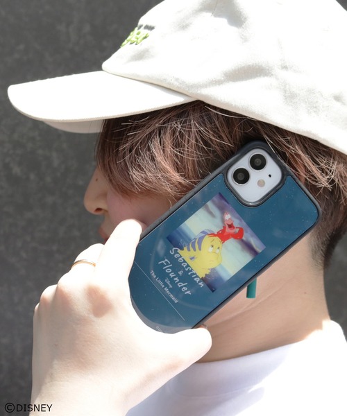 Disney(ディズニー)の「リトル・マーメイド 背面アクリルiPhoneケース 12/12pro対応(スマホケース/カバー・レディース・ピンク/イエロー/ブルー・FREE)」の2枚目の写真