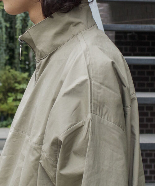 GLOSTER（グロスター）の「【GLOSTER/グロスター】ブロードクロス ハーフジッププルオーバー（シャツ/ブラウス・メンズ・ブラック/ベージュ/オフホワイト・S/M/L）」の17枚目の写真