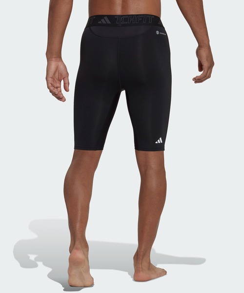 adidas（アディダス）の「テックフィット トレーニング ショートタイツ / アディダス adidas（レギンス/スパッツ・メンズ・ブラック・SMALL/MEDIUM/LARGE/X-LARGE/XX-LARGE/X-SMALL/3XL）」の3枚目の写真