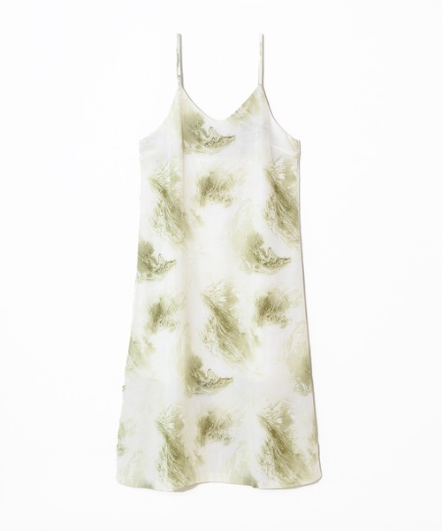 minsobi(ミンソビ)の「ロングキャミワンピース(ワンピース・レディース・グリーン・FREE)」の10枚目の写真