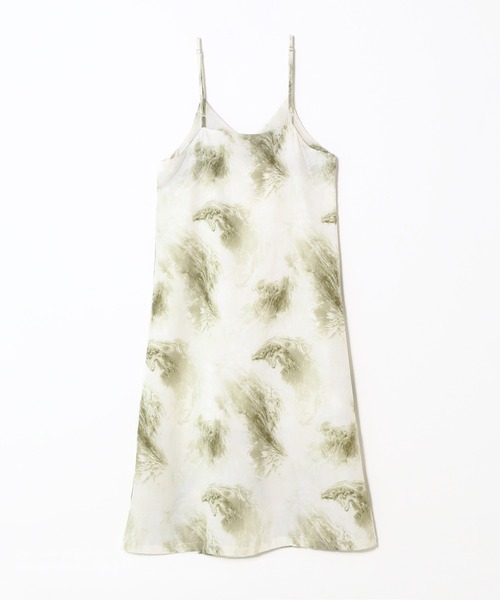 minsobi(ミンソビ)の「ロングキャミワンピース(ワンピース・レディース・グリーン・FREE)」の13枚目の写真