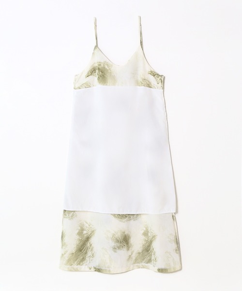 minsobi(ミンソビ)の「ロングキャミワンピース(ワンピース・レディース・グリーン・FREE)」の14枚目の写真