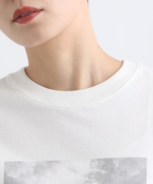 【WORLDfortheWorld】フォトプリントTシャツ