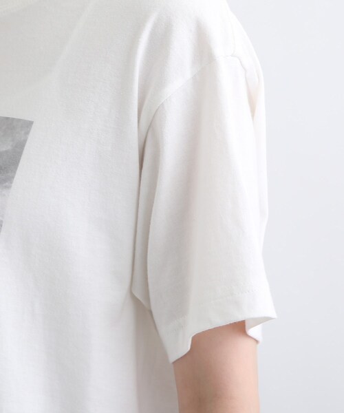 【WORLDfortheWorld】フォトプリントTシャツ