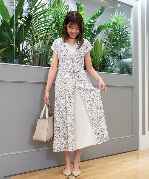 セール ブランド古着 ノースリーブワンピース ワンピース Natural Beauty Basic ナチュラルビューティーベーシック のファッション通販 Zozoused