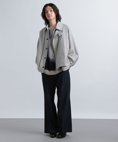 HARE（ハレ）の「アブストラクトモヘヤプルオーバー(HARE)（ニット/セーター・メンズ・ブラック/グレー/イエロー・FREE）」の9枚目の写真