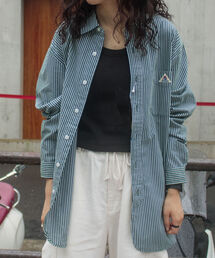 GEVACO | 【GEVACO/ゲバコ】レギュラーカラー ストライプシャツ ロンスト(シャツ/ブラウス)