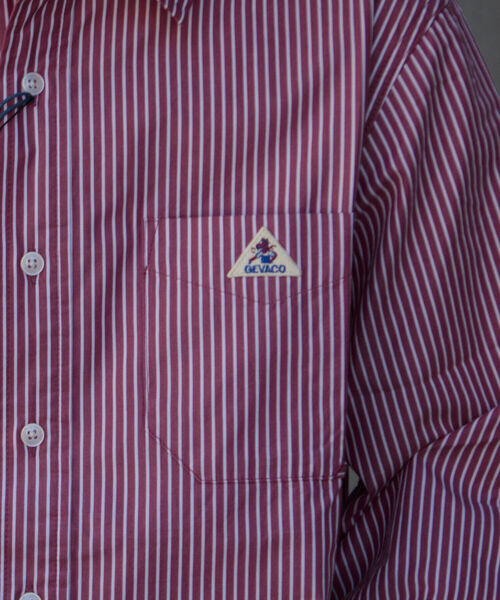GEVACO（ゲバコ）の「【GEVACO/ゲバコ】レギュラーカラー ストライプシャツ ロンスト（シャツ/ブラウス・メンズ・ブラウン系その他/グリーン系その他/ブルー系その他/レッド系その他・M/L/S）」の19枚目の写真