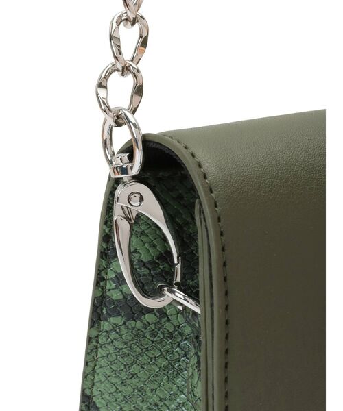 MURUA(ムルーア)の「チェーンストーンバッグ(ショルダーバッグ・レディース・グリーン/ブラック・FREE)」の17枚目の写真