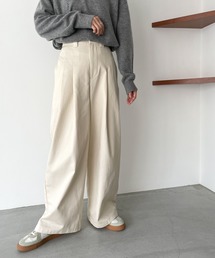 CANAL JEAN | arc(アーク) タックワイドパンツ(その他パンツ)