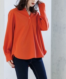 OPAQUE.CLIP | スキッパープルオーバー【セットアップ可・WEB限定アイテム】(Tシャツ/カットソー)