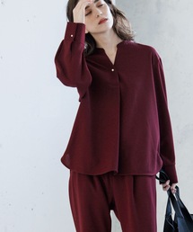 ◆スキッパープルオーバー【セットアップ可・WEB限定アイテム】