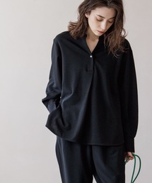 OPAQUE.CLIP | スキッパープルオーバー【セットアップ可・WEB限定アイテム】(Tシャツ/カットソー)