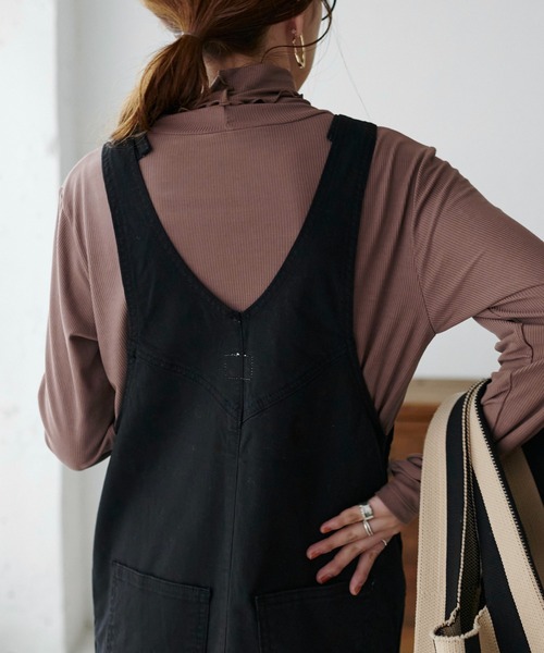 DISCOAT（ディスコート）の「あったかソフトリブタートルネックプルオーバー（Tシャツ/カットソー・レディース・アイボリー/ブラック/モカ/グリーン系その他/ピンク・FREE）」の13枚目の写真