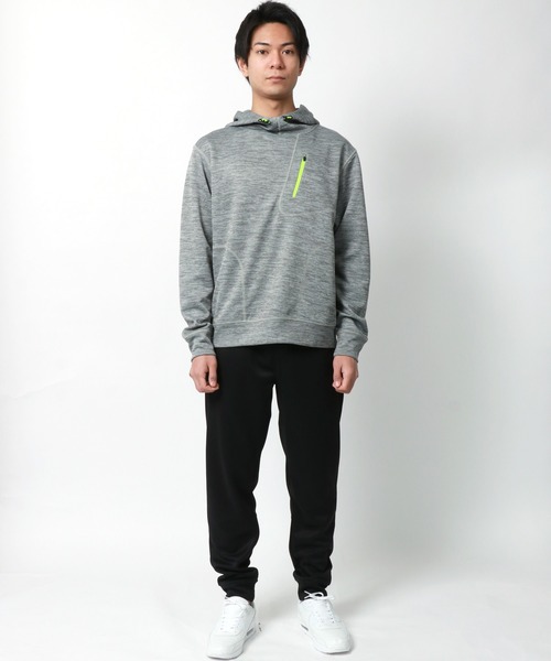 TULTEX（タルテックス）の「TULTEX/タルテックス ジャージ プルパーカー×ジョガーパンツ セットアップ 上下セット（ジャージ・メンズ・ネイビー/グレー/チャコール/レッド・LL/3L/M/L）」の10枚目の写真