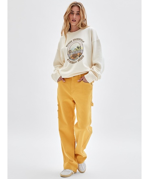 Guess（ゲス）の「GUESS Originals Classic Crewneck Sweat（スウェット・メンズ・ホワイト系その他・SMALL/X-LARGE/LARGE/MEDIUM）」の5枚目の写真