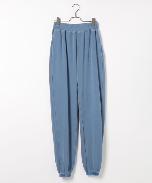 PBLIM（ページボーイリム）の「PAGEBOYLIM/オーバーダイスウェットパンツ（スウェットパンツ・レディース・チャコールグレー/ライトブルー/ブラウン・FREE）」の7枚目の写真