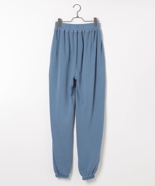 PBLIM（ページボーイリム）の「PAGEBOYLIM/オーバーダイスウェットパンツ（スウェットパンツ・レディース・チャコールグレー/ライトブルー/ブラウン・FREE）」の12枚目の写真