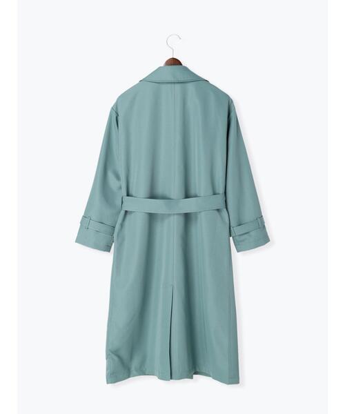 Te chichi TERRASSE（テチチテラス）の「ベーシックトレンチコート（トレンチコート・レディース・グリーン/ネイビー/ベージュ・ﾌﾘ-）」の7枚目の写真