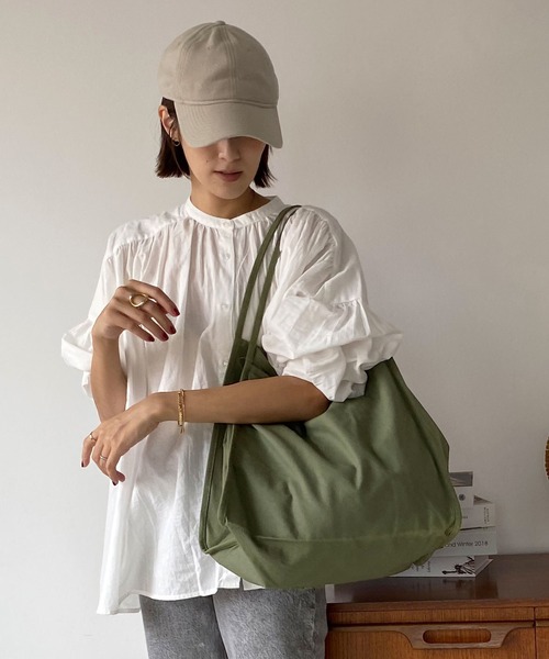 DONOBAN（ドノバン）の「細紐トートバッグ（トートバッグ・レディース・カーキ/ブラック/ブラウン系その他/アイボリー・ONESIZE）」の11枚目の写真