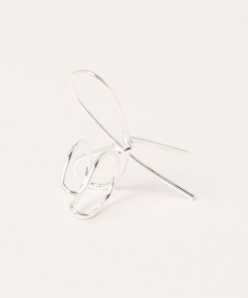 Fun & Daily（ファンアンドデイリー）の「フレームリボンイヤーカフ（イヤーカフ・レディース・ゴールド/シルバー・FREE）」の3枚目の写真