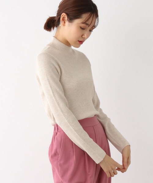 GLOBAL WORK(グローバルワーク)の「ニットSET UPハイネック/MATINEE LINE/124288(ニット/セーター・レディース・ブラック/ブラウン系その他6/ブルー系その他6/ピンク系その他6/オフホワイト・MEDIUM/LARGE)」の22枚目の写真
