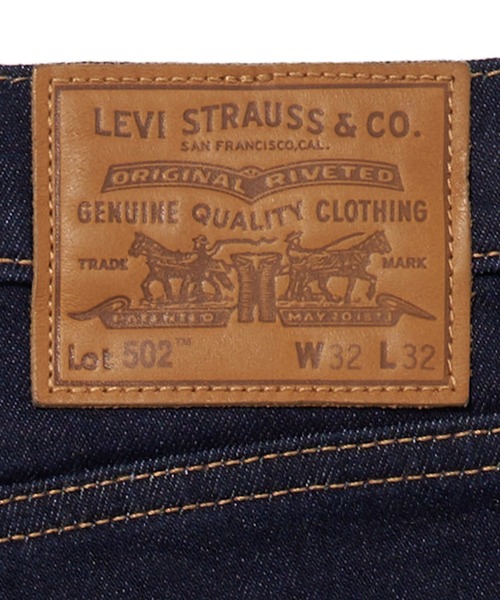 Levi's(リーバイス)の「Levi's/リーバイス PERFORMANCE WARM 502(TM) テーパー Z1759 DARK INDIGO RINSE(デニムパンツ・メンズ・ダークインディゴブルー・W33 L32/W36 L32/W31 L32/W32 L32/W29 L32/W30 L32/W28 L32/W34 L32)」の15枚目の写真