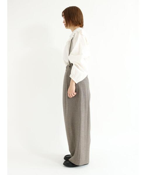 Samansa Mos2（サマンサ モスモス）の「サス付ラップパンツ（その他パンツ・レディース・ブラック/ブラウン/グレー・ﾌﾘ-）」の13枚目の写真