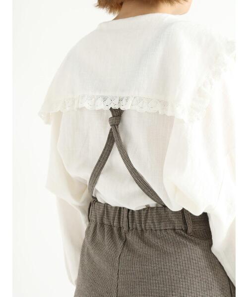 Samansa Mos2（サマンサ モスモス）の「サス付ラップパンツ（その他パンツ・レディース・ブラック/ブラウン/グレー・ﾌﾘ-）」の15枚目の写真