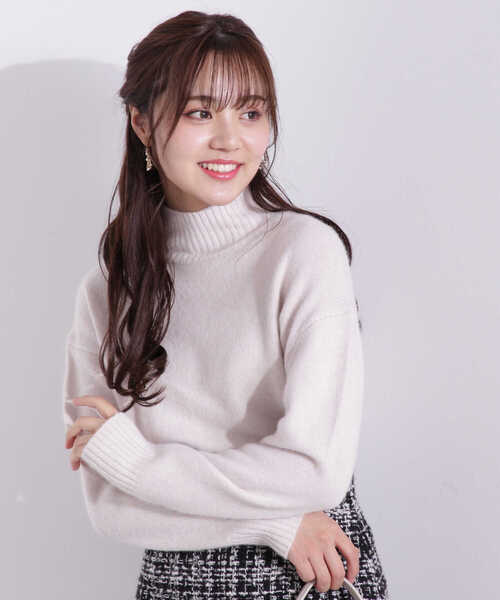 PROPORTION BODY DRESSING(プロポーションボディドレッシング)の「ハイウエストラメツイードミニスカート/1212220513(スカート・レディース・グレー/ブラック・MEDIUM/SMALL/X-SMALL)」の20枚目の写真