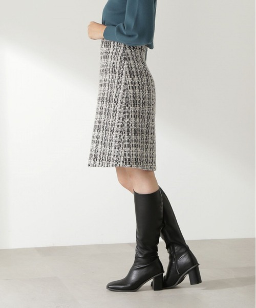 PROPORTION BODY DRESSING(プロポーションボディドレッシング)の「ハイウエストラメツイードミニスカート/1212220513(スカート・レディース・グレー/ブラック・MEDIUM/SMALL/X-SMALL)」の11枚目の写真