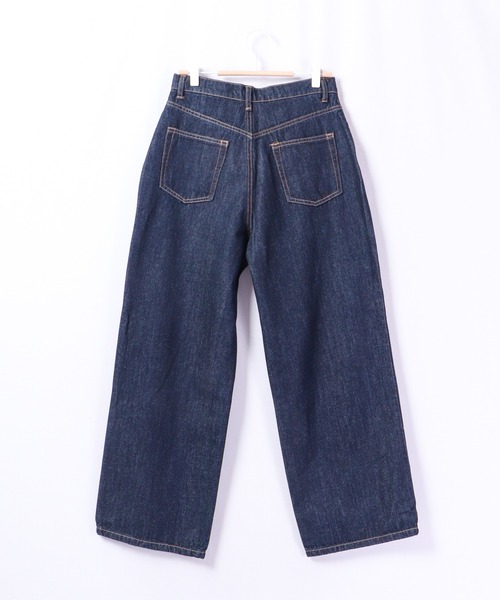 attiree(アティレー)の「attiree デニム バギーパンツ(デニムパンツ・レディース・ブルー/インディゴブルー・S/M/L/XS)」の4枚目の写真
