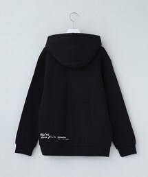 【WORLD for the World】メッセージプリント スエットパーカー