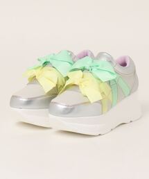 YOSUKE | 「YOSUKE/ヨースケ」厚底リボンスニーカー(スニーカー)