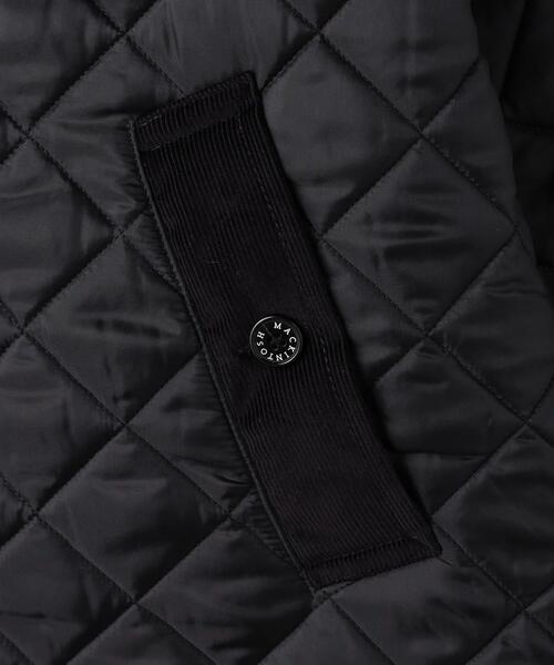 Mackintosh（マッキントッシュ）の「＜MACKINTOSH＞DULSIE キルティング コート（ノーカラーコート・レディース・ブラック・6/8）」の12枚目の写真