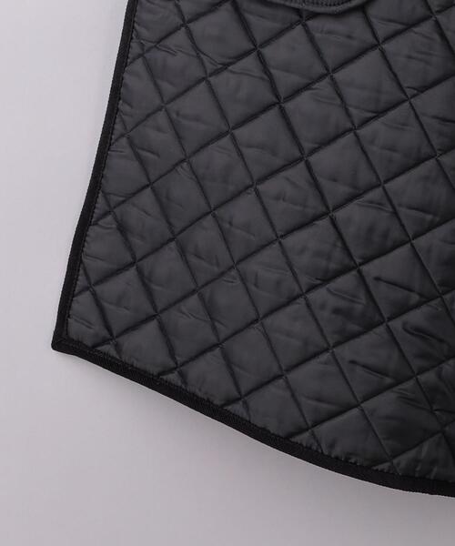 Mackintosh（マッキントッシュ）の「＜MACKINTOSH＞DULSIE キルティング コート（ノーカラーコート・レディース・ブラック・6/8）」の14枚目の写真