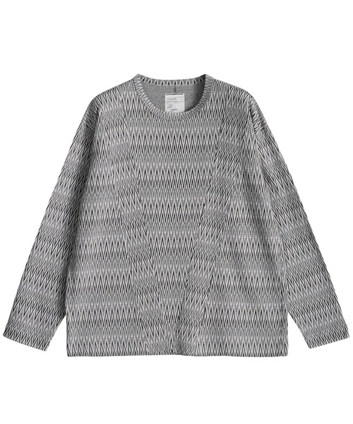 SHAREEF（シャリーフ）の「JAGGED JQ L/S PO（Tシャツ/カットソー・メンズ・レッド/ライトグレー・1/2/3）」の17枚目の写真