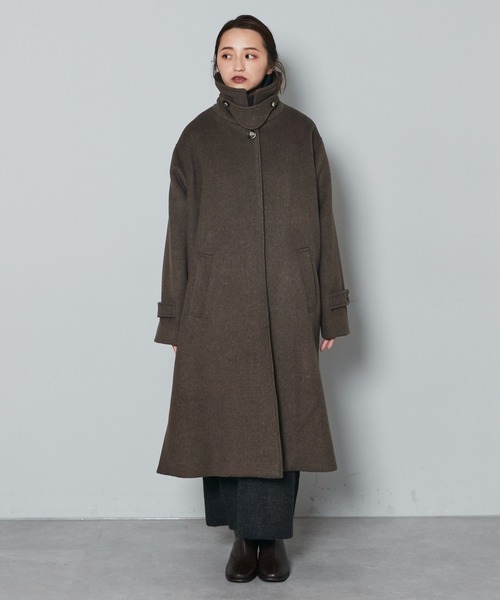Kastane（カスタネ）の「B ステンカラーコート（ステンカラーコート・レディース・ブラック/ブラウン・FREE）」の19枚目の写真