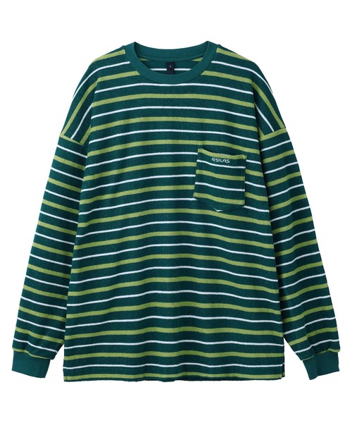 SILAS（サイラス）の「TERRY CLOTH L/S POCKET TEE（Tシャツ