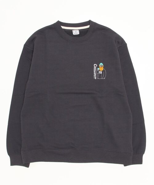 Lazar（ラザル）の「Uncle Beard Embroidery Sweat/オーバー