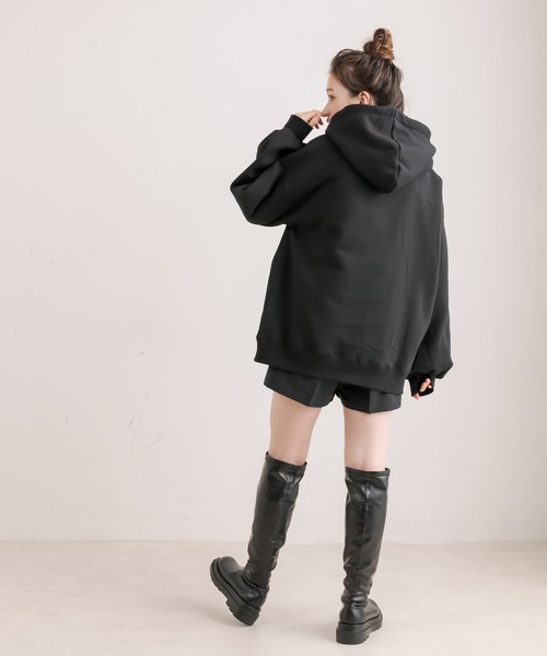 OLIVE des OLIVE（オリーブデオリーブ）の「裏起毛フーディ