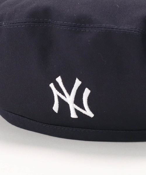 NEW ERA（ニューエラ）の「ニューエラ ベレー帽 NYLA MLB（ハンチング/ベレー帽・メンズ・ネイビー/ベージュ・S/M/L/XL）」の6枚目の写真