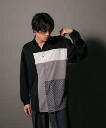 ゴルチェ幾何学模様トップス panntu499_263.jpg