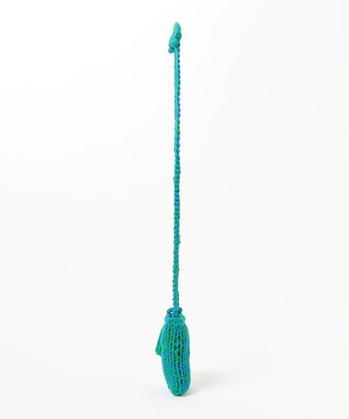 Ray BEAMS(レイビームス)の「Ray BEAMS / テープヤーン ショルダー ポーチ(その他小物・レディース・ブルー/オレンジ・ONE SIZE)」の9枚目の写真