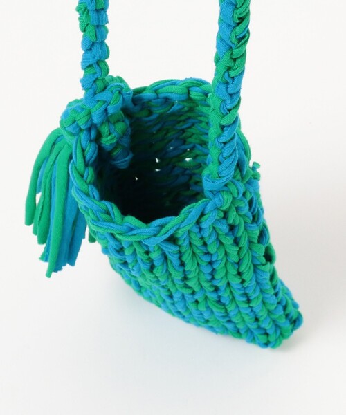 Ray BEAMS(レイビームス)の「Ray BEAMS / テープヤーン ショルダー ポーチ(その他小物・レディース・ブルー/オレンジ・ONE SIZE)」の13枚目の写真