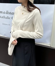 Lamoa | Lamoa/メロー ハイネック バイカラー リブニット(ニット/セーター)