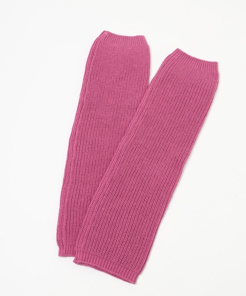 PAGEBOY（ページボーイ）の「ニットレッグウォーマー（レッグウォーマー・レディース・ピンク/オフホワイト/ブラック・FREE）」の16枚目の写真