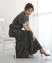 Bou Jeloud | キカドット柄フレアパンツ(その他パンツ)