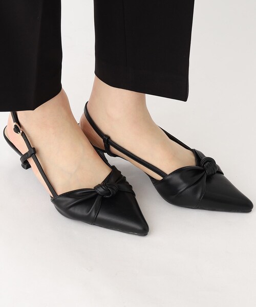 index（インデックス）の「◆バックストラップパンプス（パンプス・レディース・オフホワイト/ブラック/ライトパープル・03/02）」の13枚目の写真