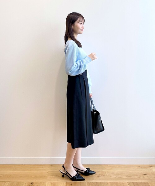 index（インデックス）の「◆バックストラップパンプス（パンプス・レディース・オフホワイト/ブラック/ライトパープル・03/02）」の21枚目の写真